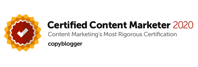 Mark Crosling Copyblogger Certified Content Marketer 2020
